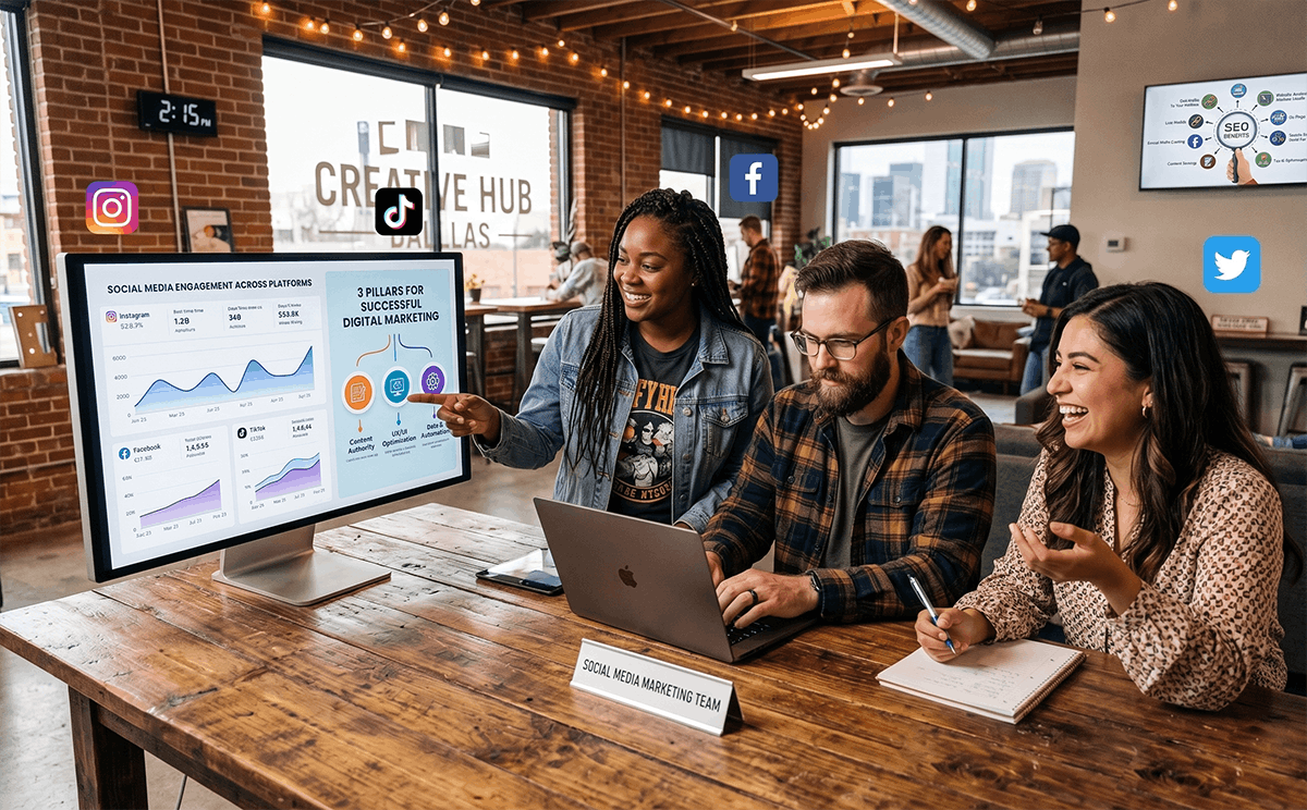 social media marketing team